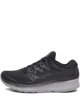 Saucony: Чёрные кроссовки  Ride ISO 2