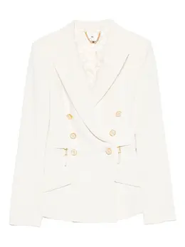Elisabetta Franchi: Двубортный жакет 