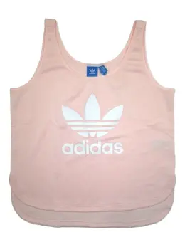 adidas: Розовая майка 