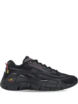 Reebok: Чёрные кроссовки  Zig Kinetica II