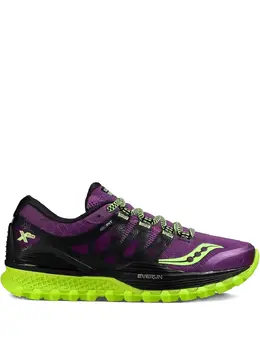 Saucony: Фиолетовые кроссовки  Xodus ISO