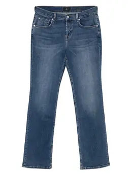 7 For All Mankind: Прямые джинсы 