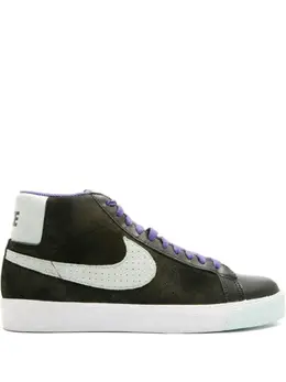 Nike: Чёрные кроссовки  SB Blazer