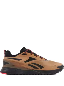 Reebok: Коричневые кроссовки  Nano