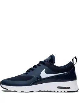 Nike: Голубые кроссовки  Air Max Thea