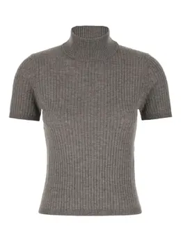 Max Mara: Свитер с коротким рукавом 