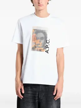 A.P.C.: Футболка с принтом 