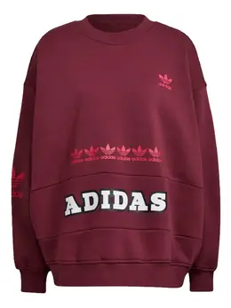 adidas: Тёмный свитшот 