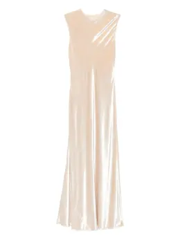Alberta Ferretti: Шёлковое платье 