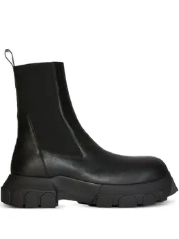 Rick Owens: Чёрные ботинки 