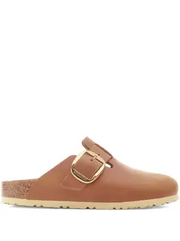 Birkenstock: Коричневые сабо 