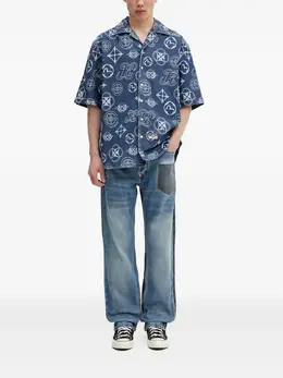 EVISU: Голубые джинсы 