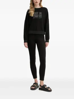 Armani Exchange: Чёрный свитшот 