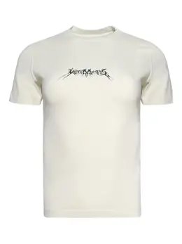VETEMENTS: Белая футболка 