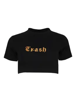 VETEMENTS: Чёрная футболка 