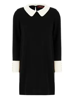 Max Mara: Платье с длинным рукавом 