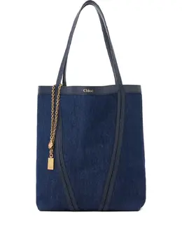 Chloé: Синяя сумка 