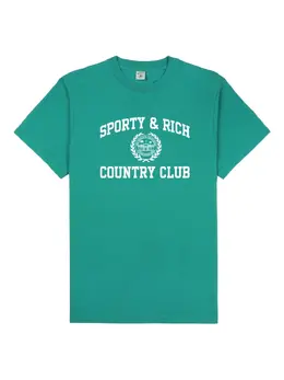 Sporty & Rich: Футболка с принтом 