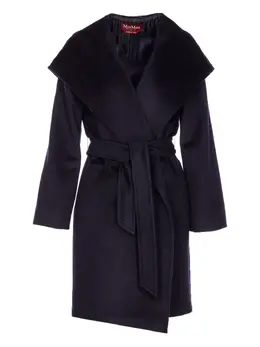 Max Mara: Голубое пальто 