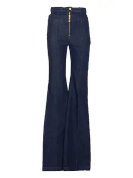 Elisabetta Franchi: Расклешённые джинсы 
