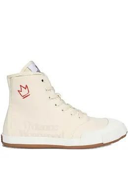 Vivienne Westwood: Белые кроссовки 