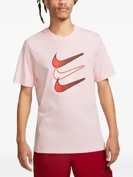 Nike: Розовая футболка  Sportswear