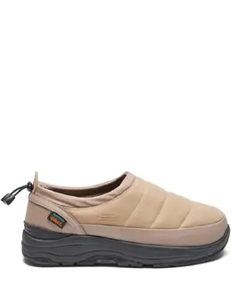 Suicoke: Бежевые кроссовки  Pepper