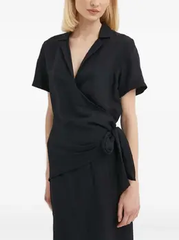 Sisley: Платье с запахом 