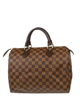 Louis Vuitton Pre-Owned: Коричневая сумка 