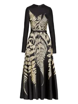 Oscar de la Renta: Платье с принтом 