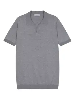 John Smedley: Футболка с v-образным вырезом 