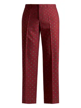 ETRO: Красные брюки 
