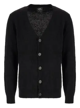 A.P.C.: Кардиган с v-образным вырезом 