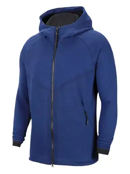 Nike: Синяя толстовка  Windrunner