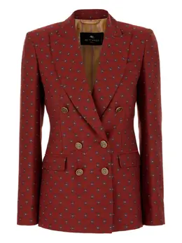 ETRO: Двубортный жакет 