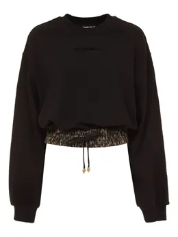 Just Cavalli: Свитшот с леопардовым принтом 