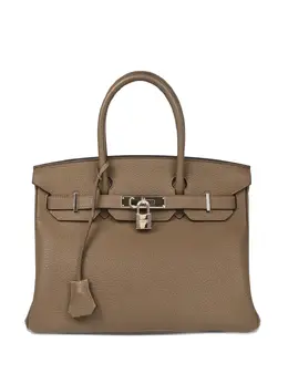Hermès Pre-Owned: Серая сумка 