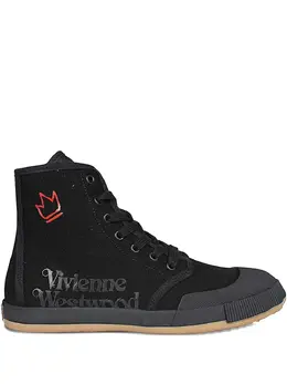 Vivienne Westwood: Чёрные кроссовки 