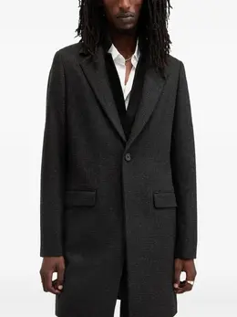 AllSaints: Однобортное пальто 