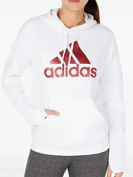 adidas: Белая толстовка  Originals