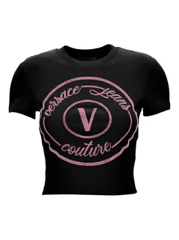 Versace Jeans Couture: Футболка с принтом 