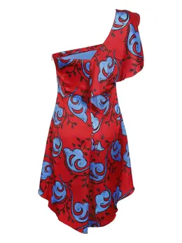 Versace Jeans Couture: Платье с растительным принтом 