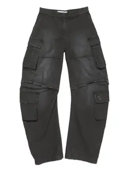 Acne Studios: Чёрные брюки 