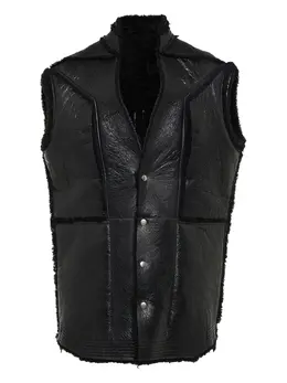 Rick Owens: Кожаный жилет 