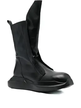 Rick Owens: Чёрные ботинки 