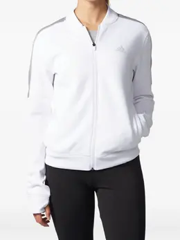adidas: Белая куртка 