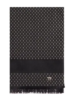 TOM FORD: Чёрный шарф 