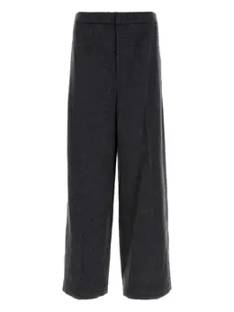 Jil Sander: Брюки из фланели 