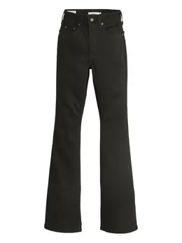 Levi's: Чёрные джинсы 
