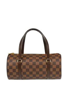 Louis Vuitton Pre-Owned: Тёмная сумка 